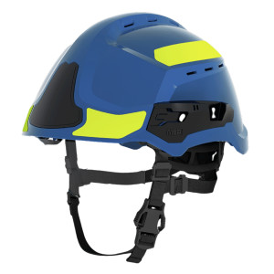 Casco Bombero Gallet F2 XR Azul Casco Bombero Gallet F2 XR Azul