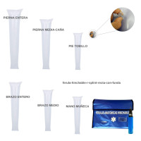 Inflatable Splint R-Splint Straight With Sleeve