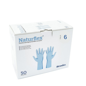 Guantes Latex Quirurgicos Pares Esteriles Talla Nº 6 Caja 50 Unids