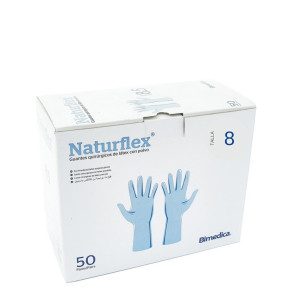 Guantes Latex Quirurgicos Pares Esteriles Talla Nº 8 Caja 50 Unids