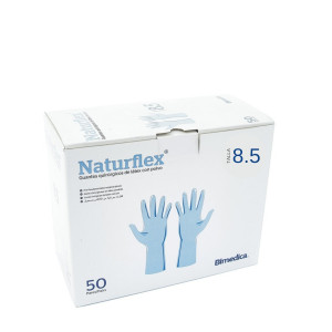 Guantes Latex Quirurgicos Pares Esteriles Talla Nº 8,5 Caja 50 Unids