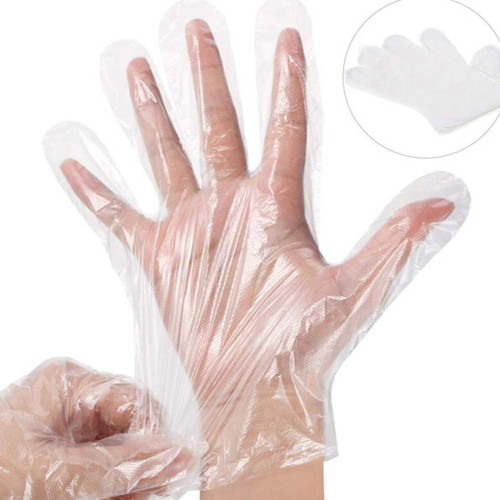 Guantes Transparentes Polietileno Talla Unica