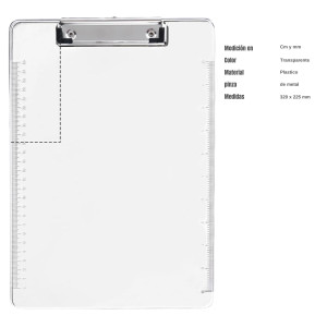 Carpeta Plastica con Pinza A4