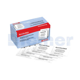 Toallitas desinfectantes Alcolpad caja 100 unids